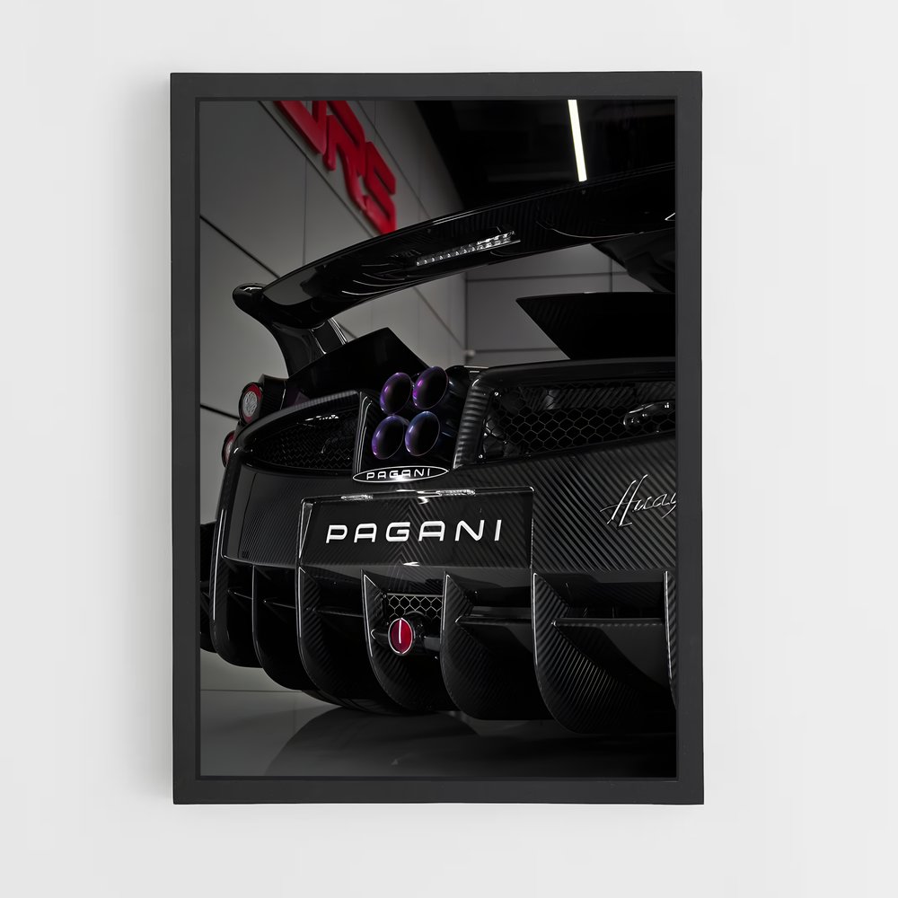Poster Huayra BC Supercar Dream – affiche Pagani (vue 2)